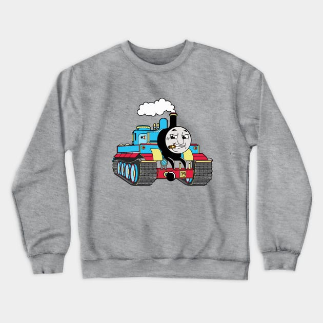 Thomas the Tank Crewneck Sweatshirt by Woah_Jonny